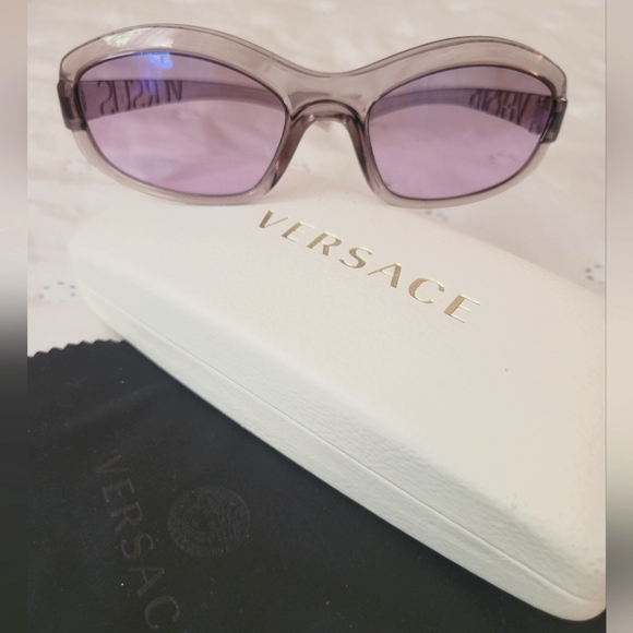 Versace Versus Sunglasses in Lilac - Picture 2 of 11
